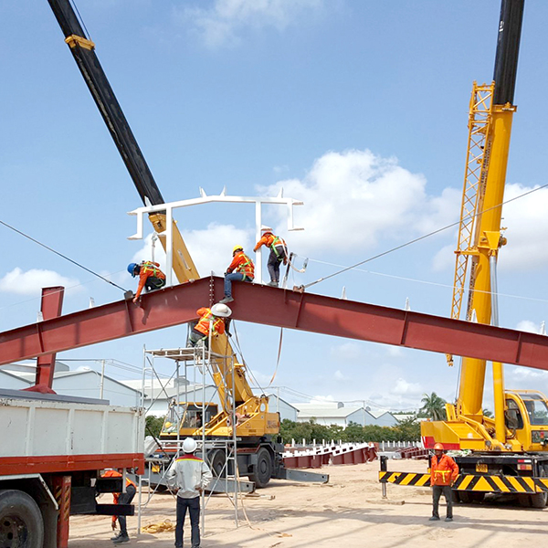 Thi công, lắp dựng xưởng sản xuất giấy